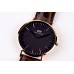 Daniel Wellington Black York Watch LEATHER RG 40mm_DW00100128